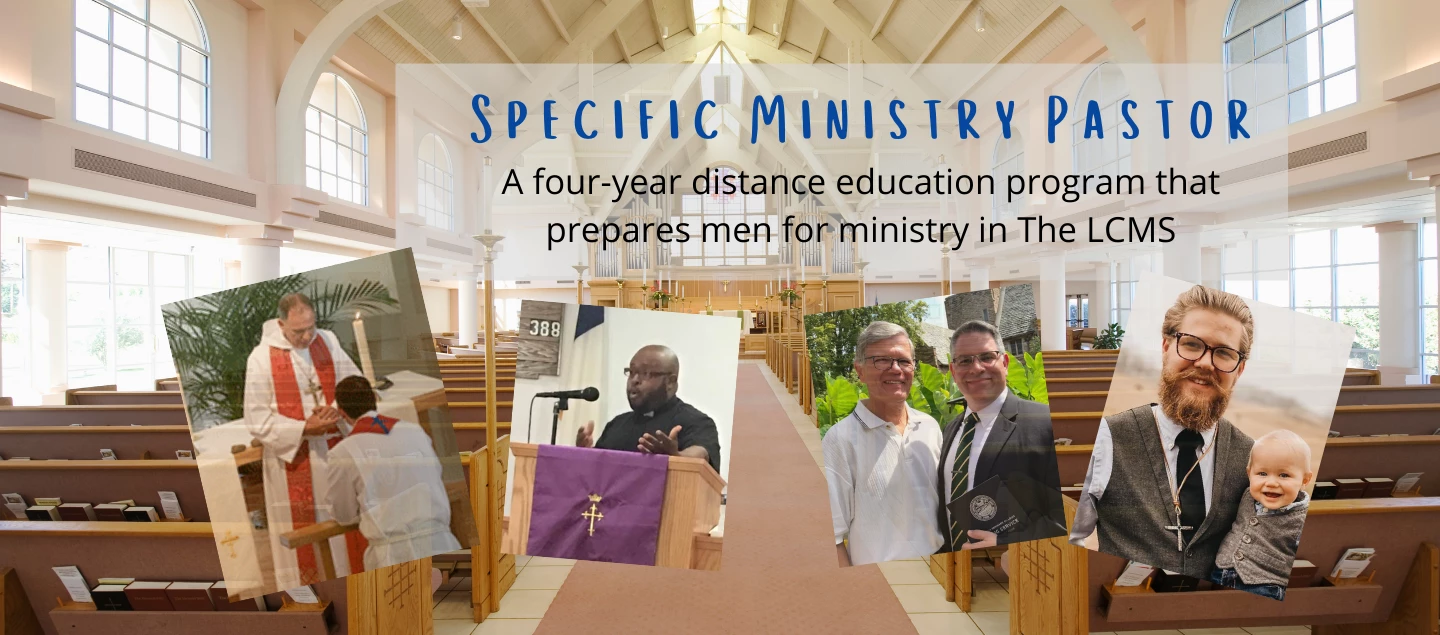A four-year distance education program that prepares men for ministry in The LCMS